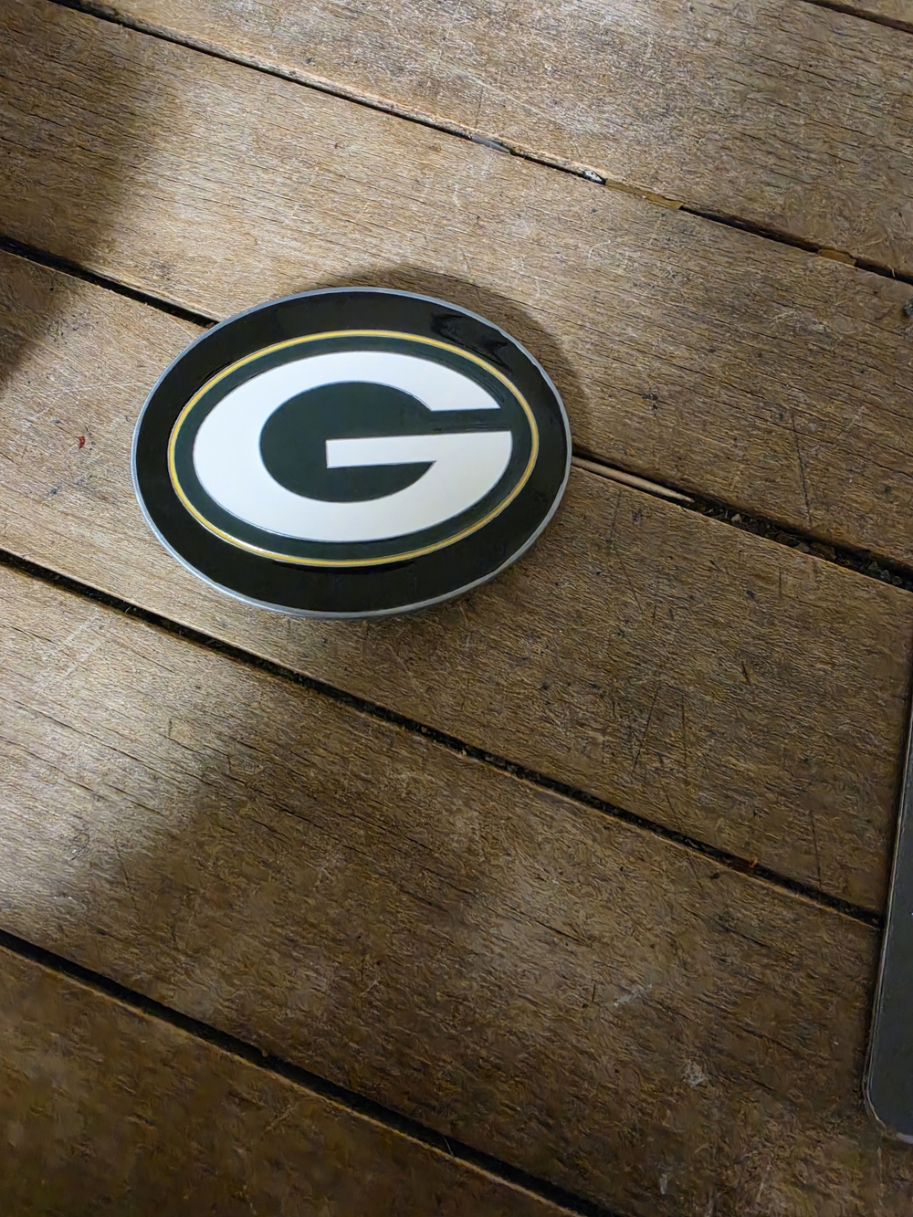 Green Bay Packers Belt Buckle